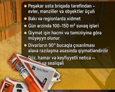 peşəkar Gips Suvaq isleri apartla