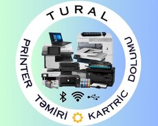 Printer təmiri və Kartric dolumu