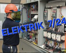 Elektrik ustası 7/24 ucuz xidmet