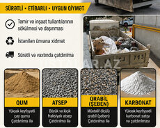 Tullantı (zibil) və söküntü daşınması