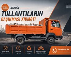 Tullantı söküntü zibil daşınması xidməti