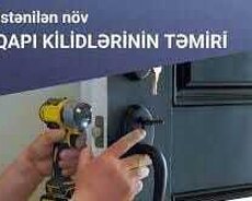 Qapıların açılması kilid ustası
