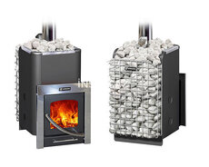 Sauna odun sobası, sauna odun peçi. Дровяные печи для саун