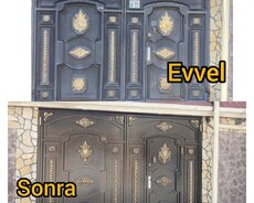 Darvazalari̇n renglenmesi temi̇r