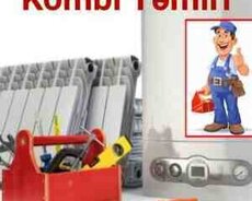 Kombi təmiri və yuyulmasi