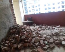 Söküntü işləri görülür