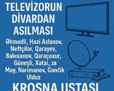 Televezorlarin divara asilmasi