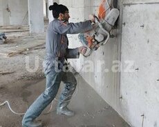 Beton kesme desme xidməti