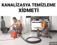 Kanalizasiya acma xidməti 7/24 saat
