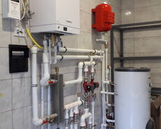 Bina fərdi həyət evlərinidə santexnika