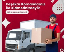 Yükdaşıma xidməti.mebel ustası