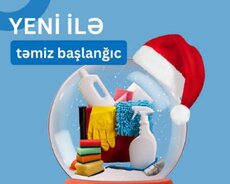 Təmizlik işləri görürəm