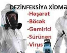 Dezinfeksiya xidməti