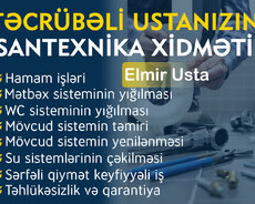 Santexnika ustası xidməti