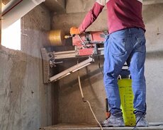 Beton kəsimə deşmə