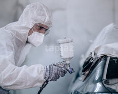 Dəmir qapıların rənglənməsi