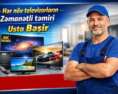 Hər növ Televizor təmiri