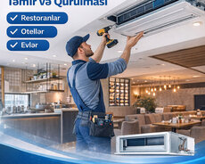 Kondisioner ustası | Təmir • Quraşdırma