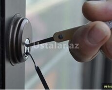 Qapıların açılması açar ustası