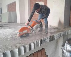 Beton kəsimə Beton deşmə xidməti