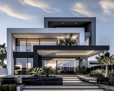 Villa ə Evlərin tikintisi