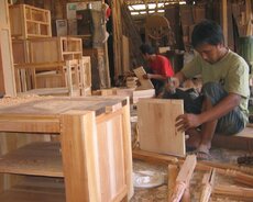 Mebellerin endrimlə hazırlanması şok