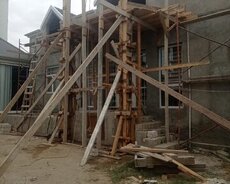 Sıfırdan fərdi evlərin tam tikilməsi