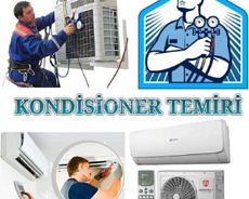 Kondisioner ustasi təmiri quraşdırmasi