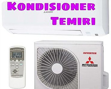 Kondisioner ustası ucuz zəmanətli təmir