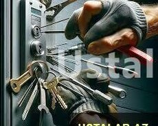 Çilingər Bağlı Qapıların Açılması