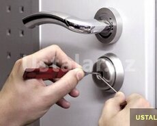 Qapıların açılması Açar ustası