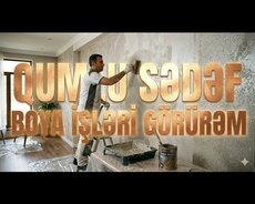 qumlu sədəf boya ustasi