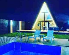 A Frame evlərin tikintisi