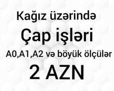 Kseroks, çap, print işləri