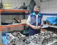 Kia, Hyundai avtomobillərin təmiri