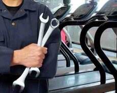 Qaçış trenajorlarının təmiri