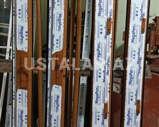 Plastik qapı və pəncərələr