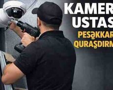 Bütün növ kameralarin təmiri və quraşdirilmasi