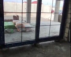 Alminum plastik qapi pəncərə