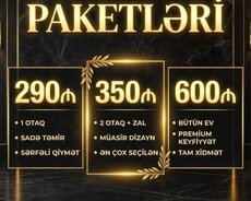 Təmir Tikinti 50% odenisle İndi Al Rahat Ödə