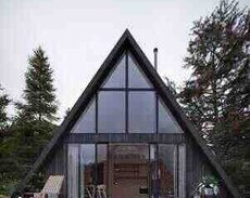 A Frame evlərin tikintisi