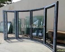 Plastik qapı və pəncərə sifarişi