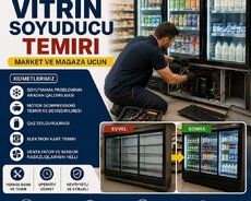 Vitrin Soyuducu təmiri