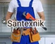 Santexnika ustası 7/24 en ucuz bizde