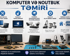 kamputer v.s təmiri və proqrami