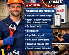 Santexnik elektrik isleri