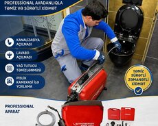 Kanalizasiya təmizləmə xidməti