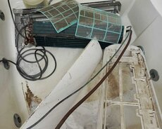 kondisioner təmiri quraşdırılması