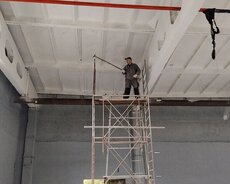 Qaynaq işləri, yanğin sisteminin qurulmasını