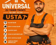 Universal Usta xidməti malyar ustası